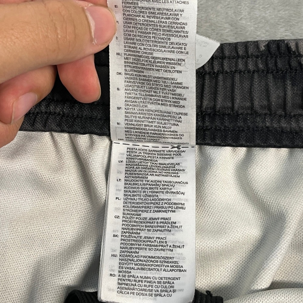 Adidas Mens Tiro 19 Camo Training Pants Grey Black Joggers Mens Medium Zip Ankle - Picture 10 of 16
